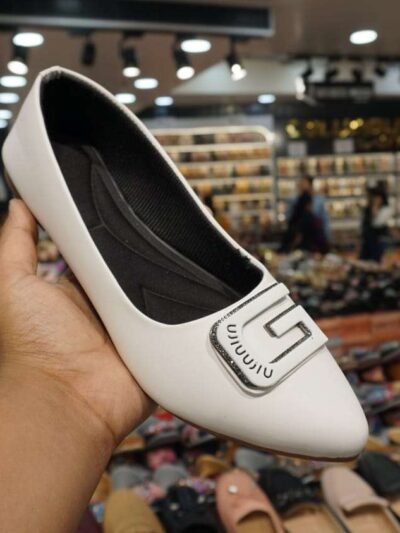 Latest Belly White for Girls | G- Design / Best Quality (White)