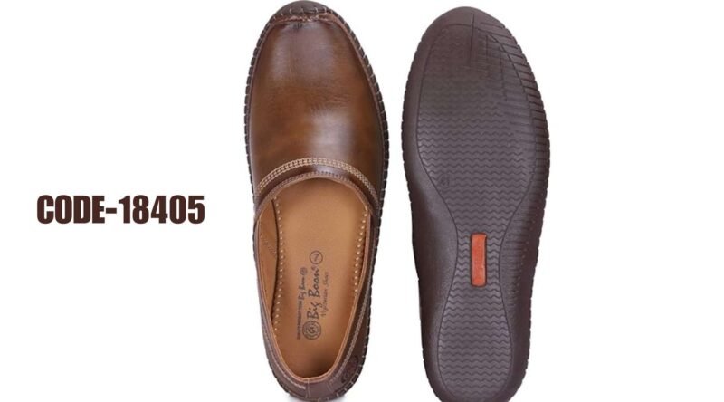Big Boon Mojris Jutti For Men/ Best Quality Kolhapuri Style (Brown) - Image 2