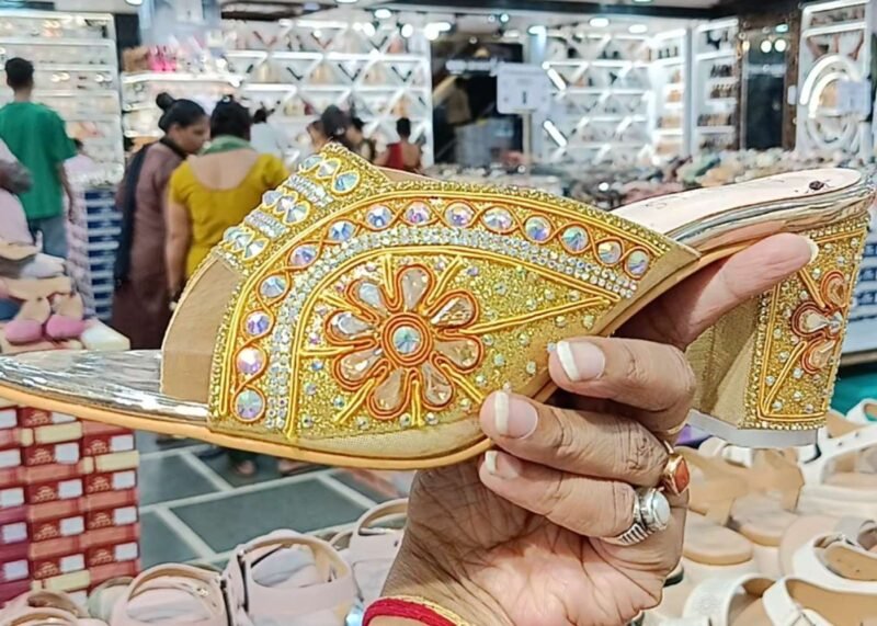 Golden Wedding Sandals for Women | Elegance On Your Special Day - Image 2