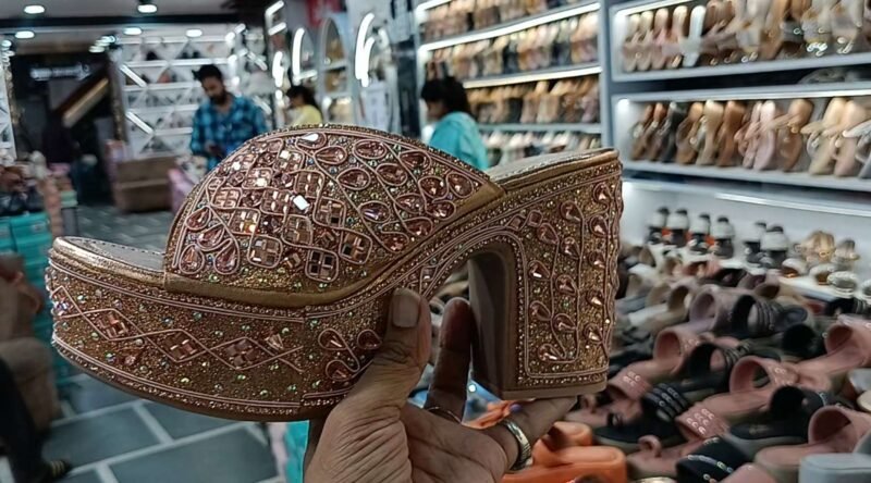 Bridal Sandals for Wedding | Best Quality Lehenga Sandal for Bridal (High Heels) - Image 3