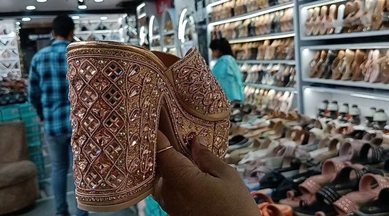 Bridal Sandals for Wedding | Best Quality Lehenga Sandal for Bridal (High Heels) - Image 2