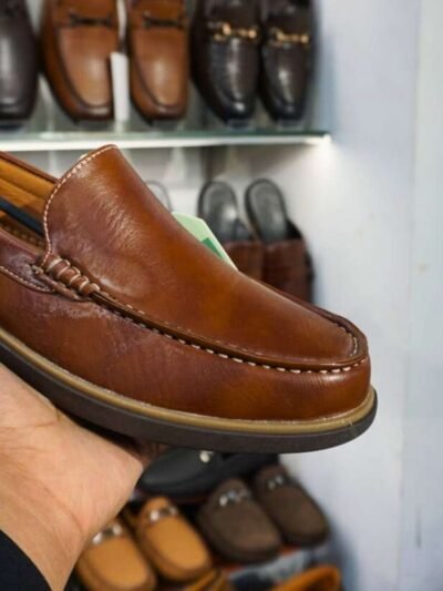 Premium Quality Men's Loafer Shoes Collection Under 1000/ Best For Formal Dress (Brown)