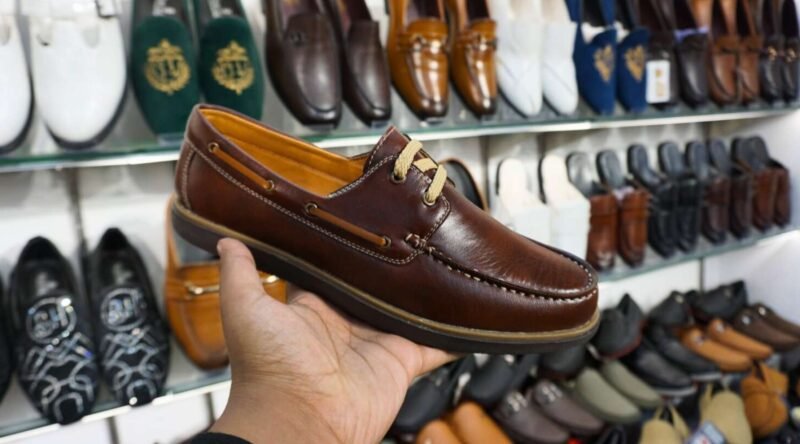 Loafer Shoes For Men's Under 1000/ Best Quality Lace-Up Formal Shoes (Brown)