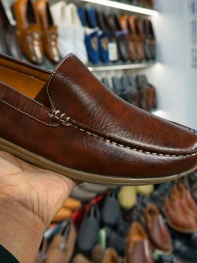 Premium Quality Men's Loafer Shoes Collection Under 1000/ Best For Formal Dress (Brown)