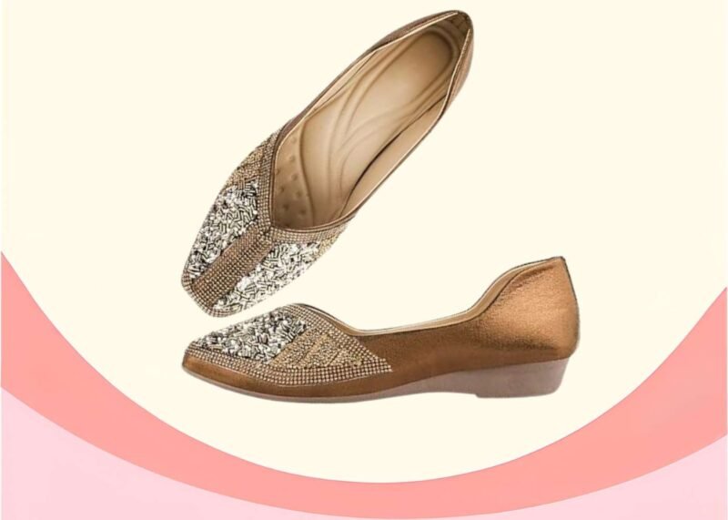 Women Punjabi Jutti Under 500 – Stone & Seep Design - Image 2
