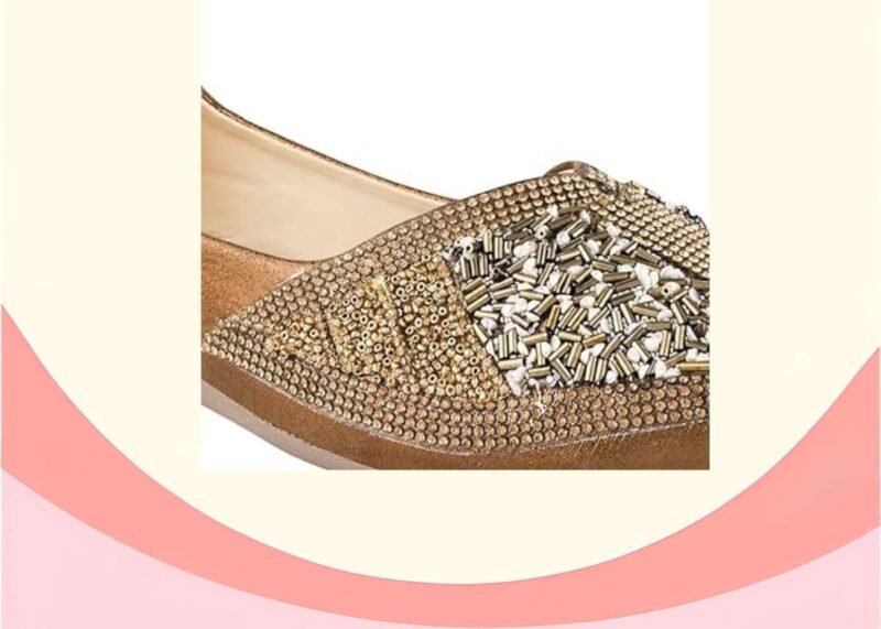 Women Punjabi Jutti Under 500 – Stone & Seep Design - Image 4