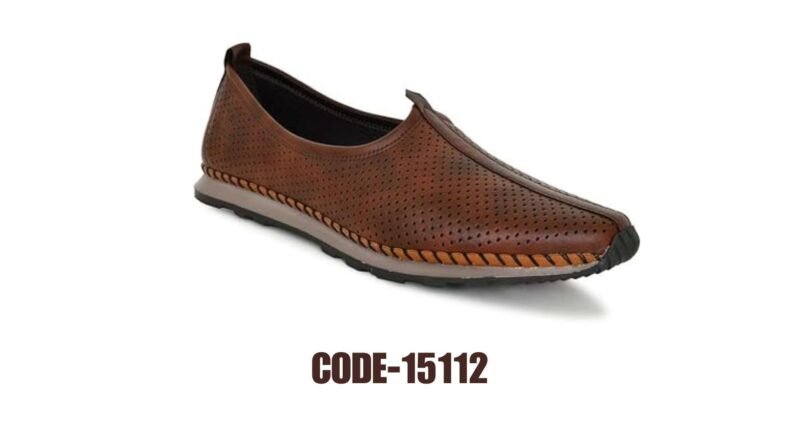 Big Boon Mojris Jutti For Men/ Best Quality Thread Design Style Jutti (Brown)