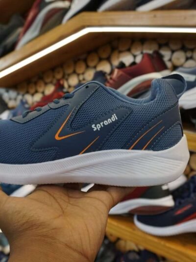 Walking Sport Shoes | Running Shoes | Casual Walking Shoes | Sneakers (Blue / White)