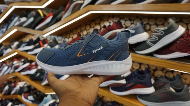 Walking Sport Shoes | Running Shoes | Casual Walking Shoes | Sneakers (Blue / White)