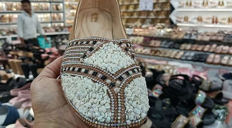 Punjabi Jutti For Women Under 500/ Best Quality Stone Work, Fashionable Patiala Jutties