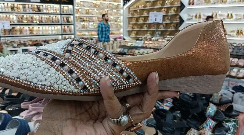 Punjabi Jutti For Women Under 500/ Best Quality Stone Work, Fashionable Patiala Jutties - Image 2