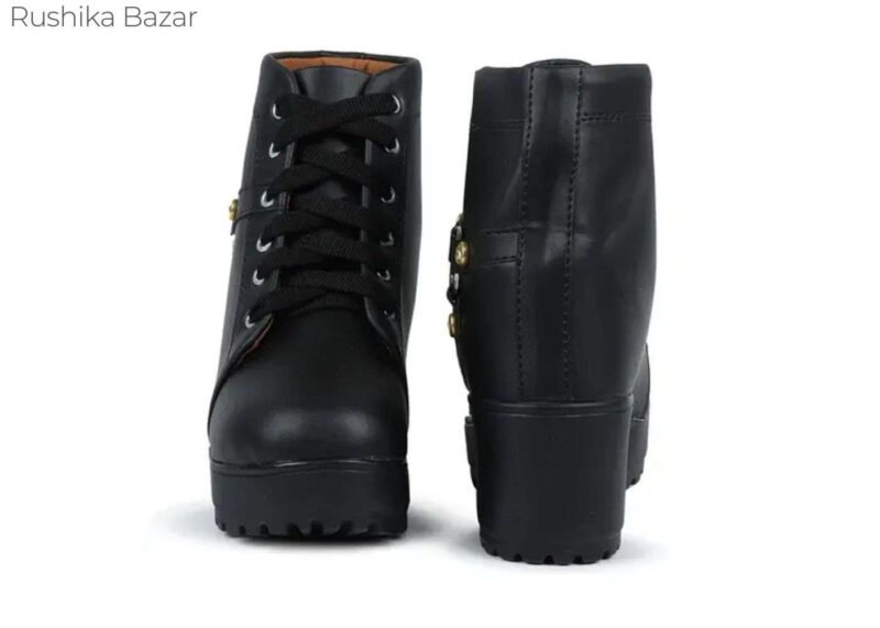 Women ring ornament High Heel Ankle Boots for Women’s Fashionable Ankle Boots - Image 4