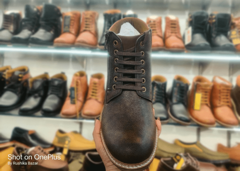 brown Long boot with zip design, brand - tiger hill, seller Rushika bazar