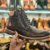 brown Long boot with zip design, brand - tiger hill, seller Rushika bazar
