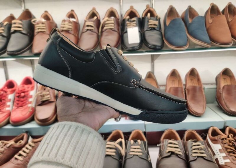 Big Boon Lace-Up Casual Shoes for Men's | Best Quality Daily Wear Casual Black Shoes - Image 3