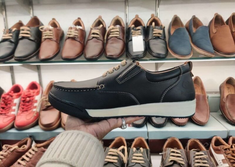 Big Boon Lace-Up Casual Shoes for Men's | Best Quality Daily Wear Casual Black Shoes - Image 2