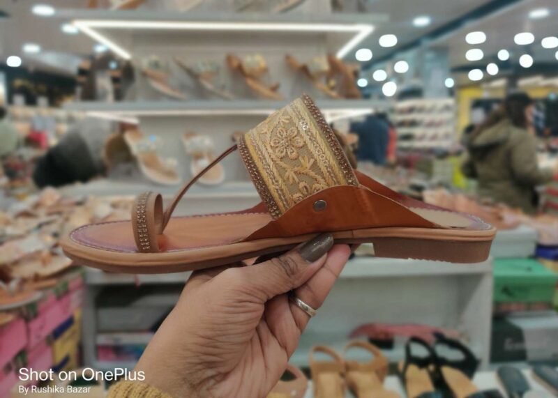 Kolhapuri Chappal for Women's Handcrafted Design | Latest Kolhapuri Collection - Image 3