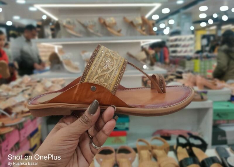 Kolhapuri Chappal for Women's Handcrafted Design | Latest Kolhapuri Collection - Image 2