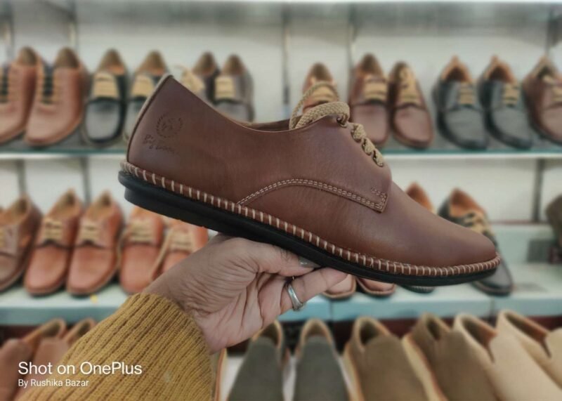Big Boon Men's Casual Brown lace-up stylish Shoes - Image 2