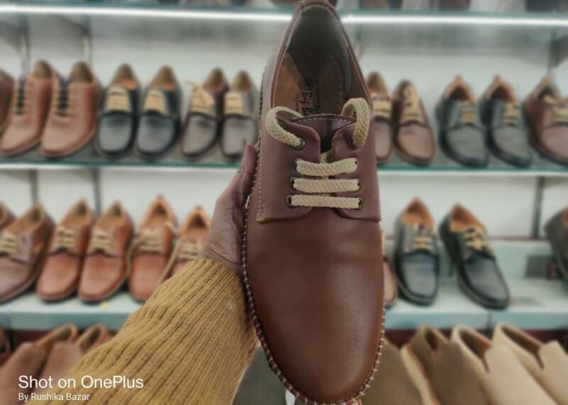 Big Boon Men's Casual Brown lace-up stylish Shoes - Image 3