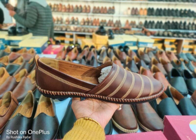 Kurta Pajama Jutti For Men (Synthetic leather) Big Boon Kohlapuri Mojris Shoes Jutti - Image 3