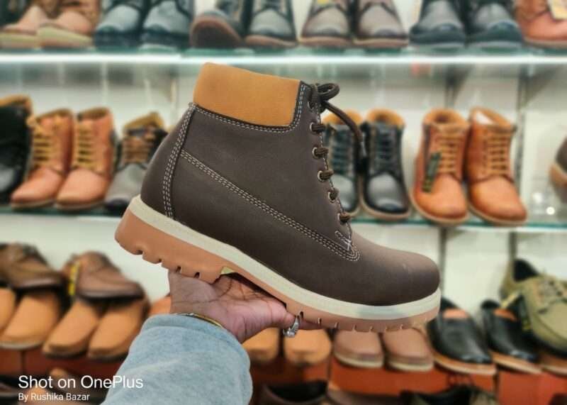 Tiger Hill Lace Up Boots High Ankle Length Shoes for Men's - Image 4