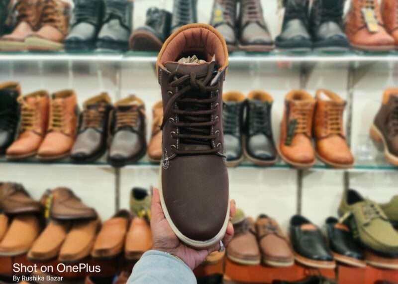 Tiger Hill Lace Up Boots High Ankle Length Shoes for Men's - Image 3