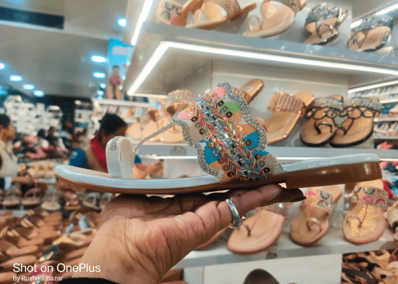 Rushika Bazar, Beautiful Kolhapuri Chappal For Women - Under 300 - Image 3