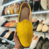 Haldi occasion traditional style jutti for Indo Western shoes for groom (Embroidery) by Rushika Bazar