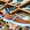 ID brown Lace up Sneakers for men by Rushika Bazar
