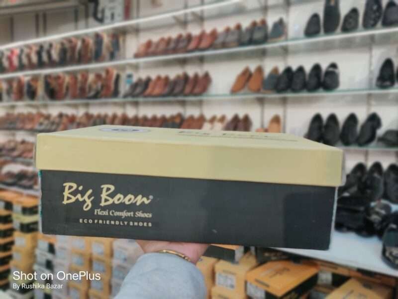 Big Boon Casual Shoes For Men/ Lace Up Light Weight Brown Shoes - Image 4
