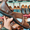 Brown jutti for men big boon, Rushika Bazar