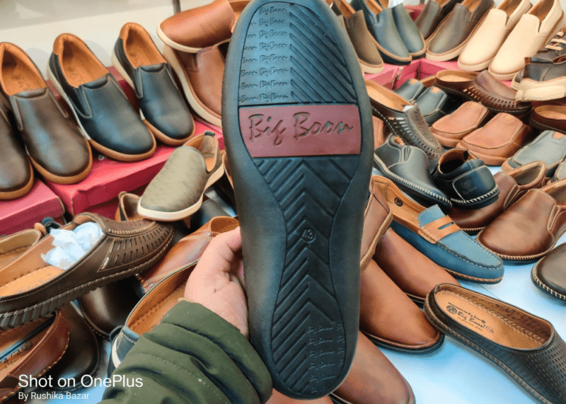 Brown jutti for men big boon, Rushika Bazar