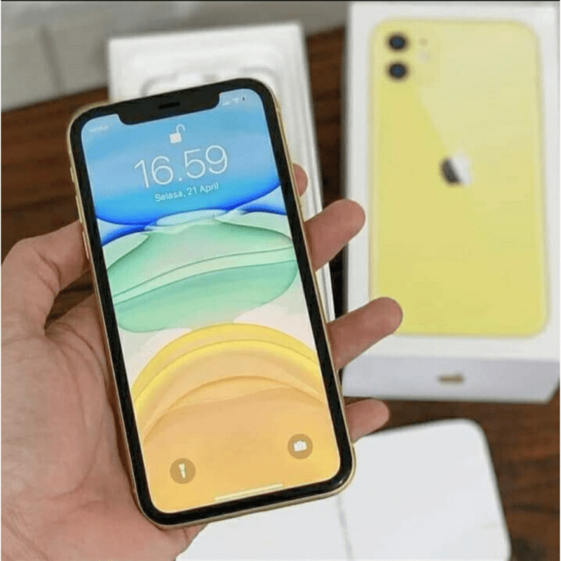 Iphone 11 -128GB Yellow Edition - Refurbished Price - Image 3