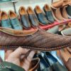 Handcrafted Rajasthani Mojari Jutti for Men – Traditional Leather Ethnic Footwear with Intricate Patterns