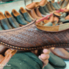 Handcrafted Rajasthani Mojari Jutti for Men – Traditional Leather Ethnic Footwear with Intricate Patterns
