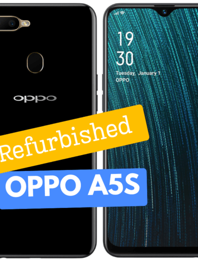 Oppo A5S - 2GB/32GB - Refurbished Mobile (Black)