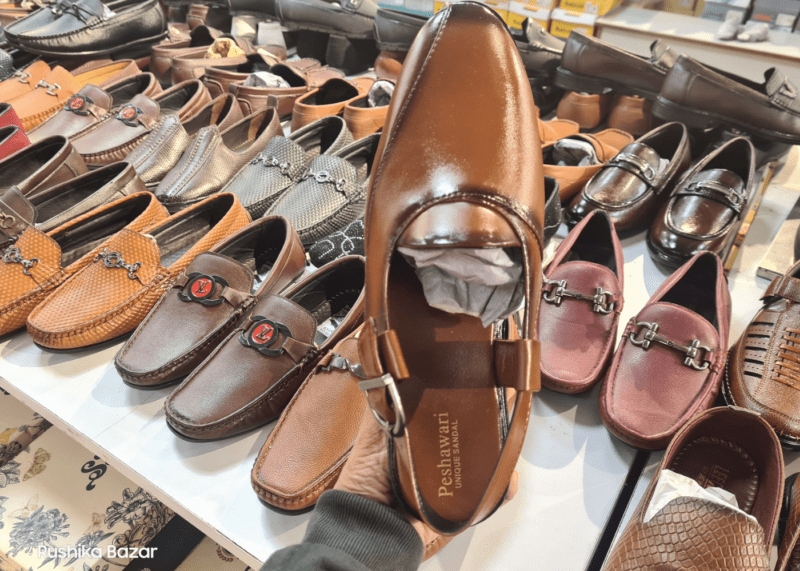 Peshawari Straps Sandal for Men – Brown | Premium Quality Jutti by Rushika Bazar - Image 2