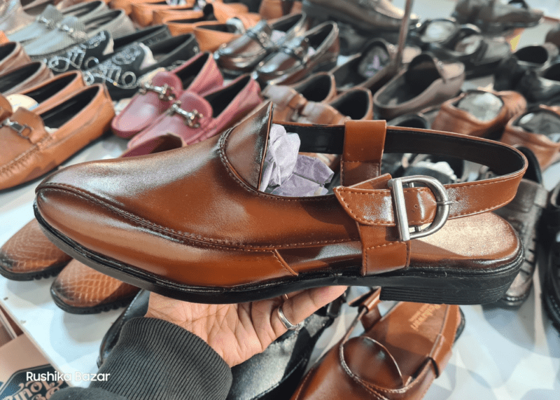 Peshawari Straps Sandal for Men – Brown | Premium Quality Jutti by Rushika Bazar - Image 3