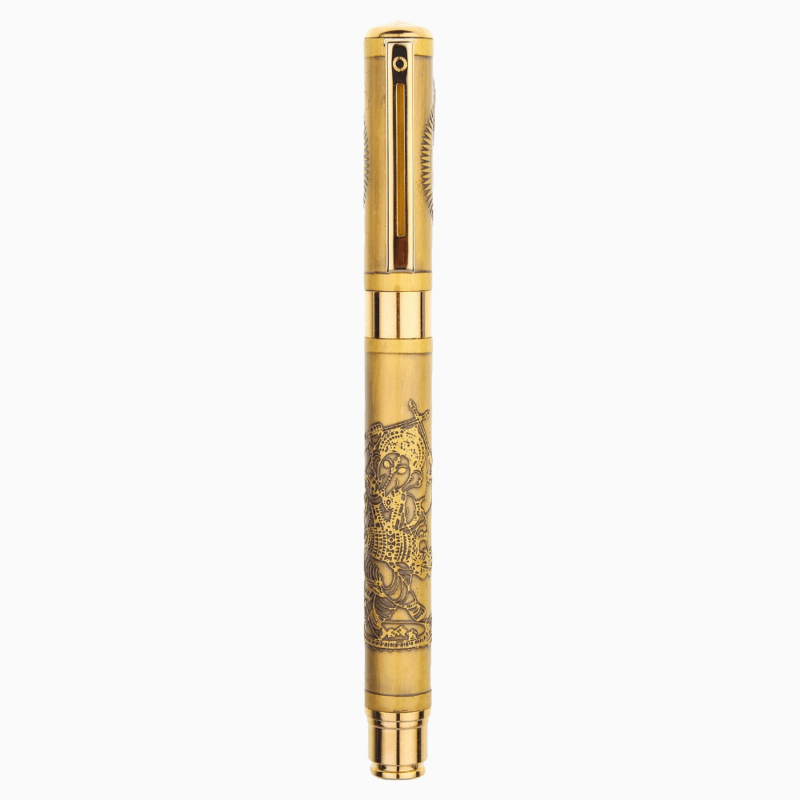 Om Design Metal Pen For Gift - Best Pen For Pooja Purpose - Image 4