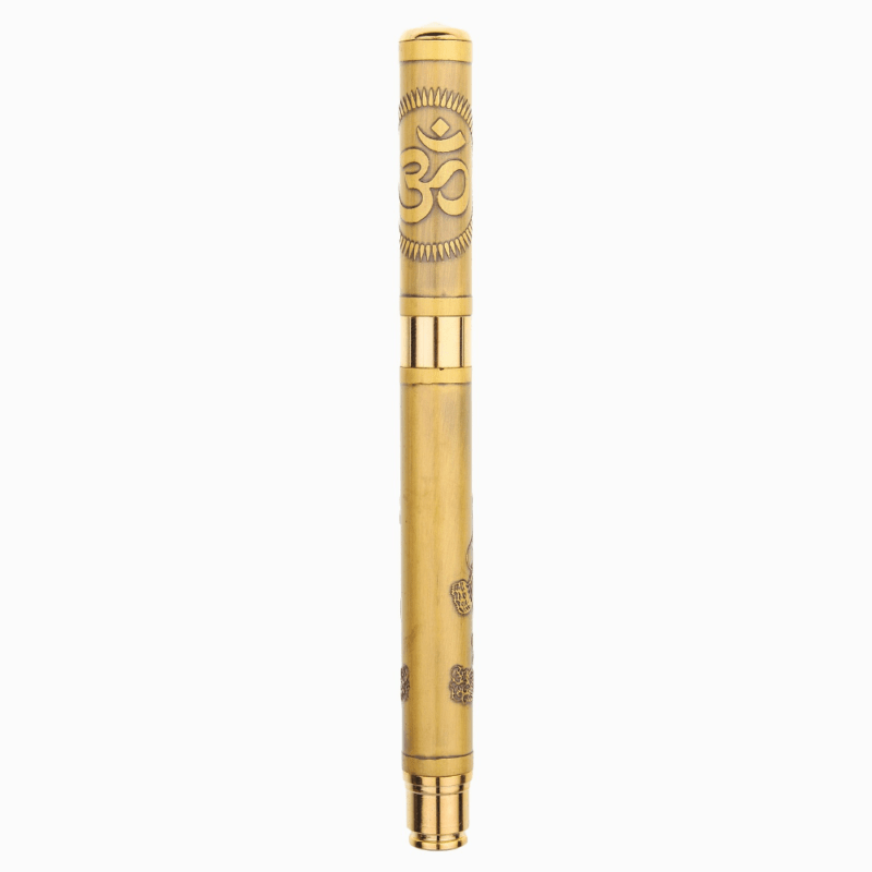 Om Design Metal Pen For Gift - Best Pen For Pooja Purpose - Image 3