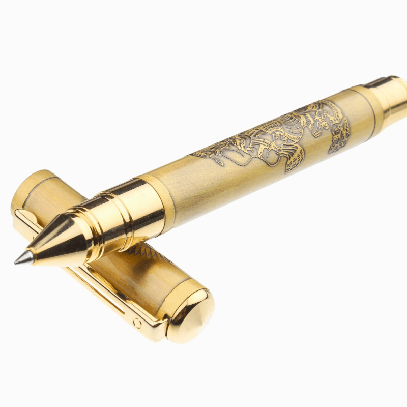 Om Design Metal Pen For Gift - Best Pen For Pooja Purpose