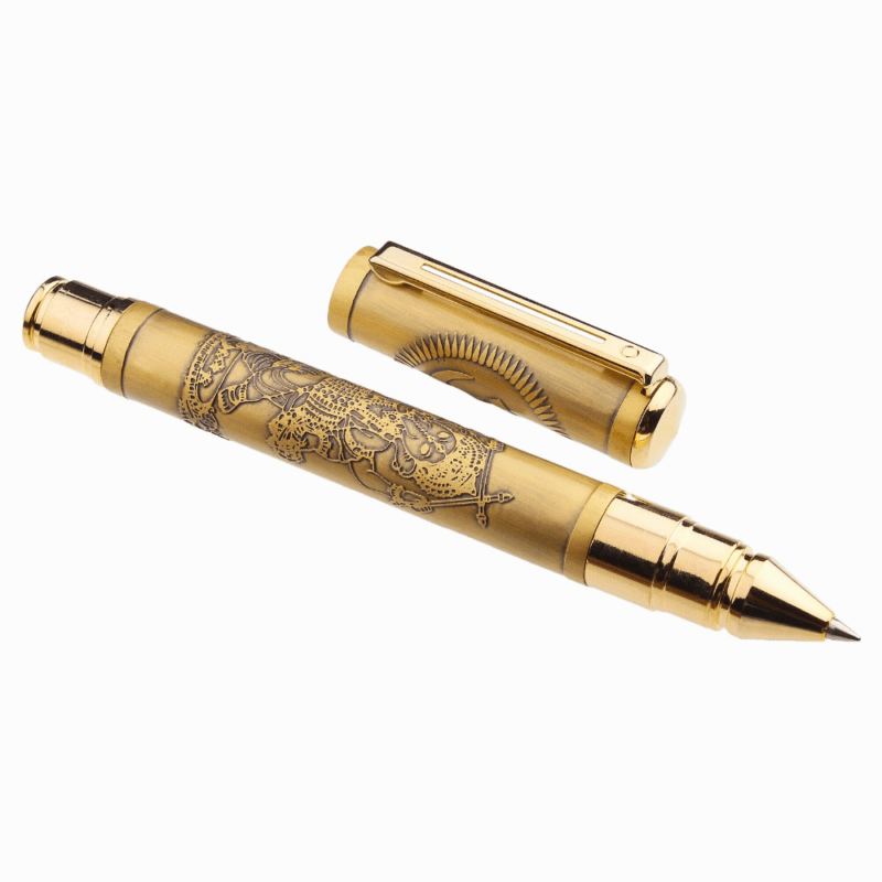 Om Design Metal Pen For Gift - Best Pen For Pooja Purpose - Image 2