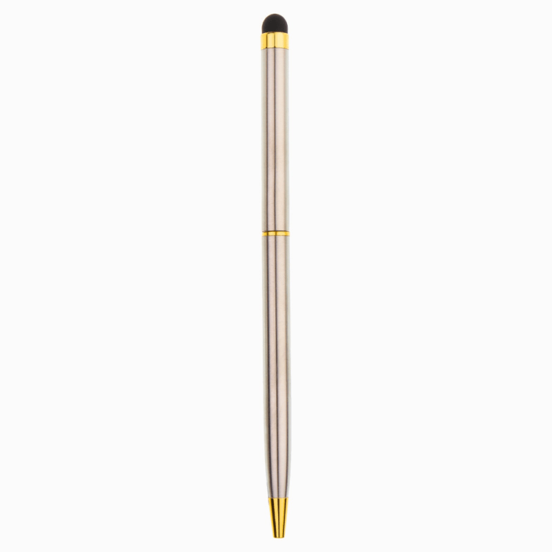 Stylus Pen for Android Mobile -Gold Silver Metal Ball Pen