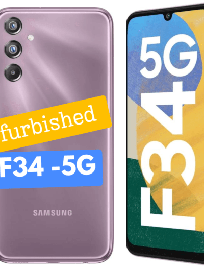 Samsung F34- 6GB/128GB - 5G Refurbished Mobile by Rushika Bazar (Violet)