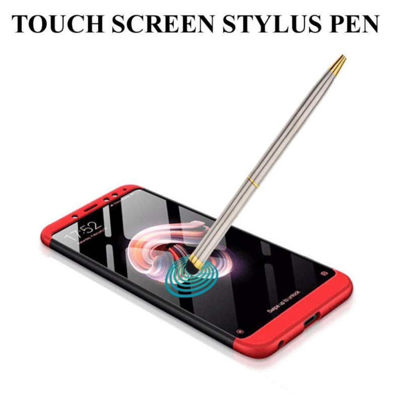 Stylus Pen for Android Tablet -Gold Silver Metal Ball Pen - Image 4