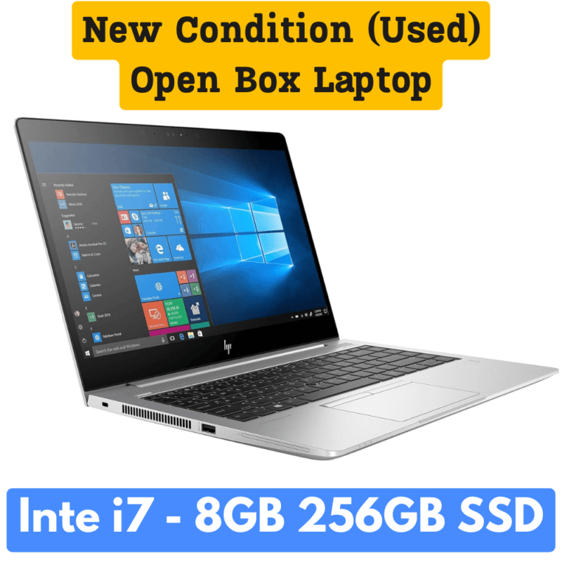 HP EliteBook 840 G5 - Intel Core i7 8th Gen, Budget Laptop For Students (Used) - Image 5