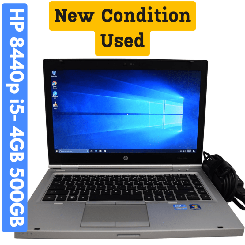 HP EliteBook 8440p - Intel Core i5, Second Hand, Refurbished Laptop Under 10000 (Used)