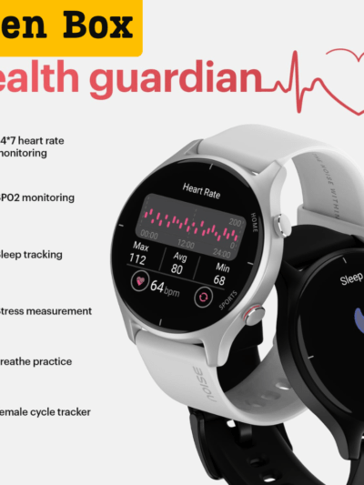 noise twist smartwatch white