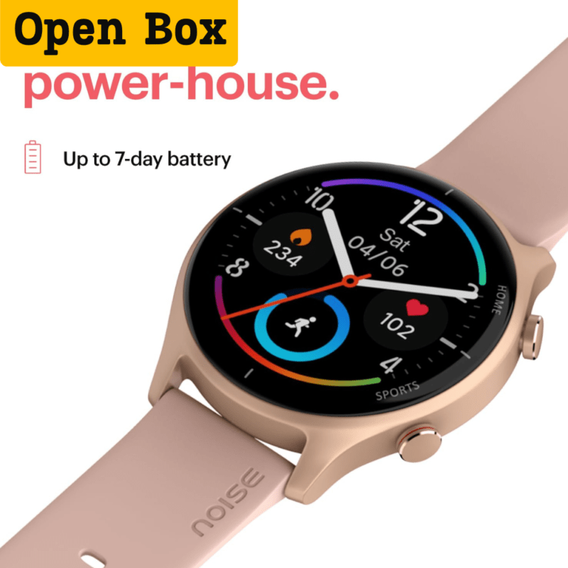 noise twist smartwatch pink